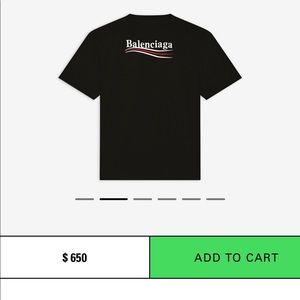 Balenciaga campaign T